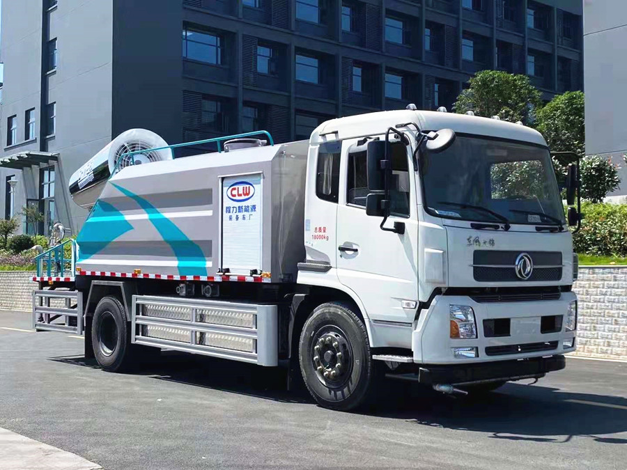 東風天錦純電動10噸抑塵車